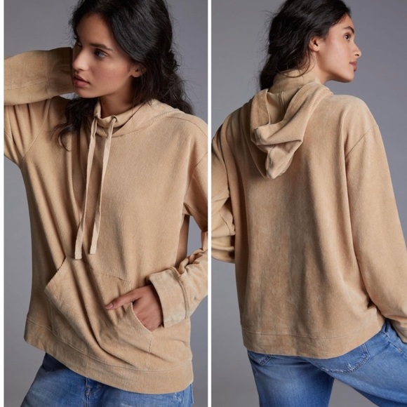 Anthropologie Tops - Anthropologie Daily Practice Textured Hoodie XL NWT XXL